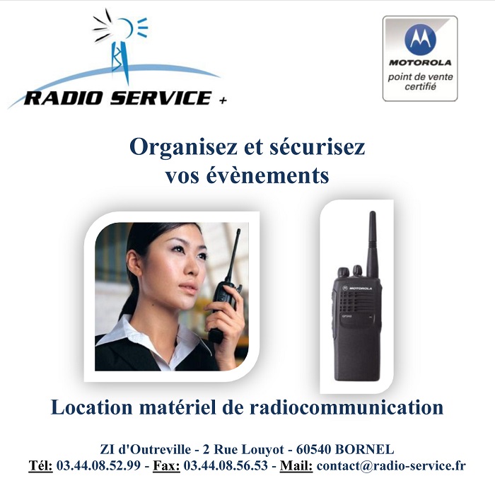 location radio et talkie walkie motorola toutes durées